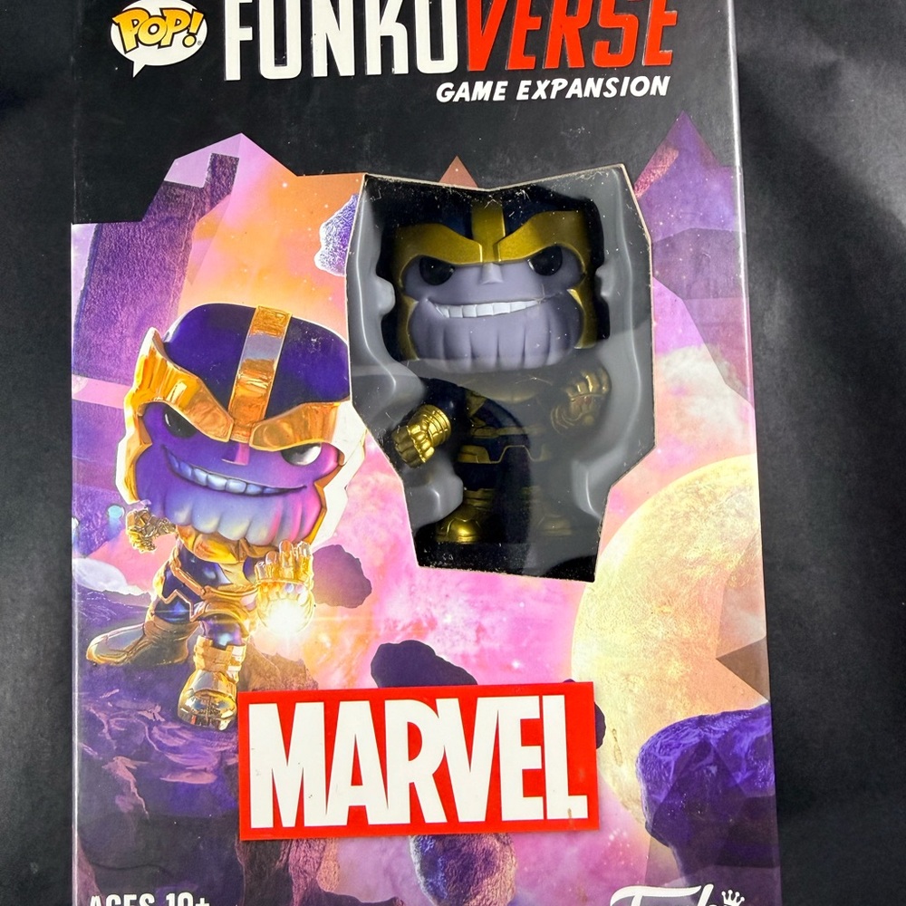 Marvel Funko Pop! Game Expansion‎ with Thanos - Purple and Gold